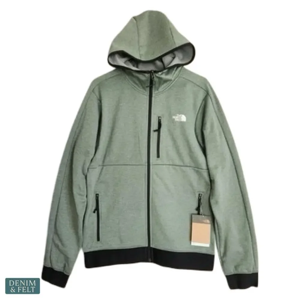 NEW The North Face Pioneer Peak 1/4 Zip Duck Green Heather Men’s Medium